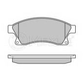 Колодки тормозные дисковые передний для CHEVROLET AVEO(T300), CRUZE(J300,J305,J308) / OPEL ASTRA <b>MEYLE 025 250 3118/W / MBP0686</b>