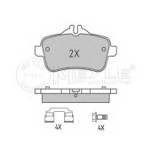 Колодки тормозные дисковые задний для MERCEDES M(W166) <b>MEYLE 025 252 1618/PD / MBP1615PD</b>