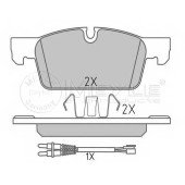 Колодки тормозные дисковые передний для PEUGEOT 508 <b>MEYLE 025 252 2217 / MBP1602</b>