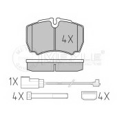 Колодки тормозные дисковые задний для FORD TRANSIT <b>MEYLE 025 291 2320/W / MBP0756</b>
