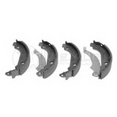 Комплект тормозных колодок задний для RENAULT CLIO(BB0/1/2#,CB0/1/2#), LOGAN(KS#,LS#), SANDERO/STEPWAY, THALIA(LB0/1/2#,LU1/2#) <b>MEYLE 16-14 533 0003 / MBS0033</b>