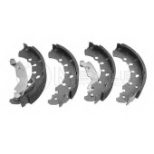 Комплект тормозных колодок задний для CITROEN NEMO / FIAT FIORINO, IDEA, PANDA, PUNTO, QUBO / LANCIA MUSA, YPSILON / OPEL ADAM, CORSA / PEUGEOT BIPPER <b>MEYLE 214 533 0010 / MBS0055</b>
