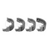 Комплект тормозных колодок задний для TOYOTA HIACE(LH5#, LH6#, LH7#, YH5#, YH6#, YH7#), HILUX(LN5#, LN6#, LN8#, RN5#, RN6#, YN5#, YN6#) / VW TARO <b>MEYLE 30-14 533 0002 / MBS0078</b>