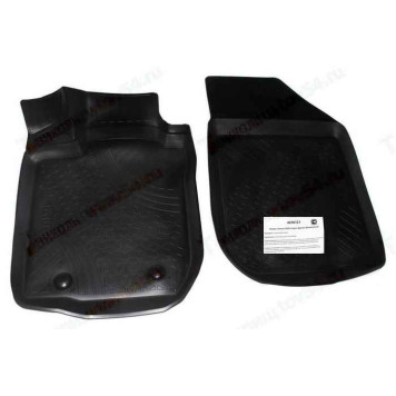 Ковры салона Lada Largus фургон резиновые <b>MILE 4030321</b>