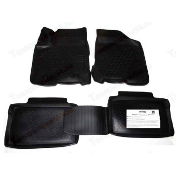 Ковры салона Lada Vesta (2015-) резиновые <b>MILE 4030511</b>