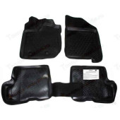 Ковры салона LADA X-Ray резиновые(комплектация с вещевым ящиком) <b>MILE 4030621</b>