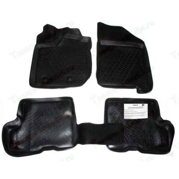 Ковры салона LADA X-Ray резиновые(комплектация с вещевым ящиком) <b>MILE 4030621</b>