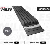 Ремень приводной поликлиновой <b>MILES 6PK2050</b>