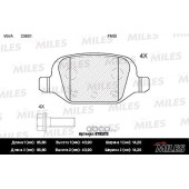 Колодки тормозные CITROEN NEMO/FIAT FIORINO/PANDA 04-/PEUGEOT BIPPER задние <b>MILES E110273</b>