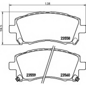Колодки тормозные дисковые для SUBARU FORESTER, IMPREZA, LEGACY OUTBACK, LEGACY, OUTBACK / TOYOTA TOWN ACE <b>MINTEX MDB1794 / 23558</b>