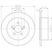Тормозной диск MINTEX 98200 1678 / MDC2036
