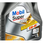 Масло моторное синтетическое 4л 5w40 SN/CF Mobil Super 3000 X1 152061