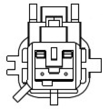 Датчик, частота вращения колеса <b>MOBILETRON AB-JP049</b>-1