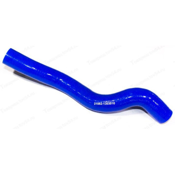 Патрубок радиатора ВАЗ 21082 нижний силикон <b>MOTORIST 21082-1303010</b>