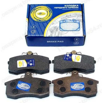 Колодка торм. перед. ВАЗ 2108 в уп. <b>НАЧАЛО 2108-3501080</b>