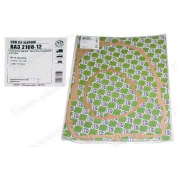 Набор прокладок КПП ВАЗ 2108-12 (н.о.) ПРОФИ /бетафлекс/ (2 шт)в уп. <b>ND AVTO 102011-23</b>-3