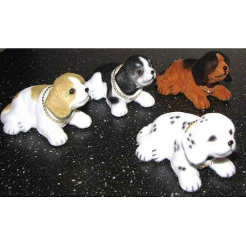 Игрушка на панель "Собака, качающая головой" 13см New Galaxy УЦЕНКА!-1