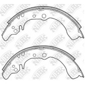 Комплект тормозных колодок задний для CITROEN C2(JM#), C3(FC#,HB#) / DAIHATSU GRAN MOVE(G3), HIJET(#U60,S85) / PEUGEOT 1007(KM#) <b>NiBK FN0035</b>