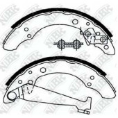 Комплект тормозных колодок задний для SKODA FABIA <b>NiBK FN0534</b>