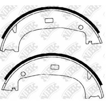 Комплект колодок стояночной тормозной системы NiBK FN0544