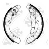 Комплект тормозных колодок задний для SKODA OCTAVIA(1U2,1U5,1Z5), ROOMSTER(5J) / VW CADDY(9K9A,9K9B), JETTA(162,163), POLO <b>NiBK FN0554</b>