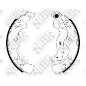 Комплект тормозных колодок задний для FIAT SEDICI(FY#) / SUZUKI SX4(EY,GY) <b>NiBK FN0634</b>