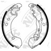 Комплект тормозных колодок задний для NISSAN MICRA(K12), NOTE(E11) / RENAULT CLIO(BR0/1,CR0/1,KR0/1#), MODUS(F/JP0#) <b>NiBK FN1255</b>