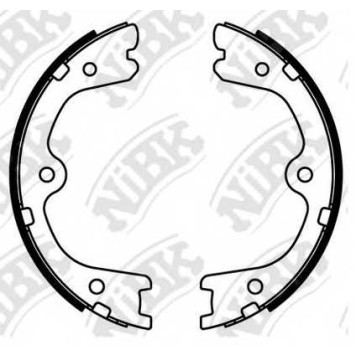 Комплект колодок стояночной тормозной системы NiBK FN22002