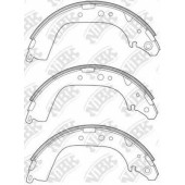 Комплект тормозных колодок задний для NISSAN KUBISTAR, PATROL GR, PATROL III/2 / TOYOTA LAND CRUISER 100, LAND CRUISER 90, LAND CRUISER <b>NiBK FN2280</b>