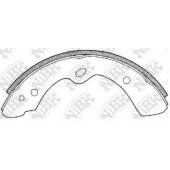 Комплект тормозных колодок передний <b>NiBK FN3335</b>