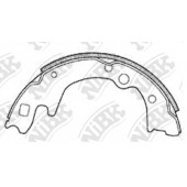 Комплект тормозных колодок задний для HYUNDAI H-1, H100(P) / KIA BONGO, K2500(SD), K2700(K62W,SD), K2900 / MAZDA E-SERIE(SD1,SL,SR1,SR2) <b>NiBK FN3350</b>