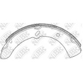 Комплект тормозных колодок передний <b>NiBK FN3361</b>