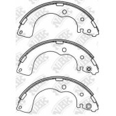 Комплект тормозных колодок задний для MAZDA MPV(LW) <b>NiBK FN3402</b>