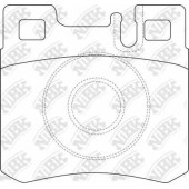 Колодки тормозные дисковые задний <b>NiBK PN0006</b>