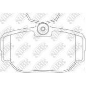Колодки тормозные дисковые передний для BMW 3(E30), Z1 / LAND ROVER RANGE ROVER(LP) / MERCEDES 190(W201) <b>NiBK PN0009</b>