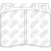 Колодки тормозные дисковые передний для MERCEDES (W124), S(C140,W140) <b>NiBK PN0029</b>
