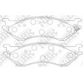 Колодки тормозные дисковые передний <b>NiBK PN0079</b>