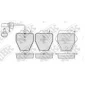 Колодки тормозные дисковые передний для AUDI 100(4A,C4), A6(4A,C4), A8(4D2,4D8) <b>NiBK PN0138W</b>