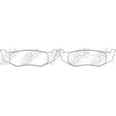 Колодки тормозные дисковые задний <b>NiBK PN0149</b>