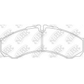 Колодки тормозные дисковые передний <b>NiBK PN0177</b>