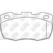 Колодки тормозные дисковые передний для LAND ROVER 90/110(DHMC), DEFENDER(LD,LD#) <b>NiBK PN0243</b>