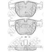 Колодки тормозные дисковые передний для LAND ROVER RANGE ROVER(LM) <b>NiBK PN0334</b>