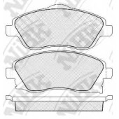Колодки тормозные дисковые передний для OPEL COMBO, CORSA(F08,F68,W5L), MERIVA, TIGRA TwinTop <b>NiBK PN0361</b>