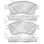 Колодки тормозные дисковые передний для CHEVROLET AVEO, CRUZE, ORLANDO, VOLT / DAIHATSU CHARADE / OPEL AMPERA, ASTRA GTC J, ASTRA, MOKKA, ZAFIRA <b>NiBK PN0391</b>