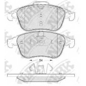 Колодки тормозные дисковые передний <b>NiBK PN0393</b>
