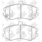 Колодки тормозные дисковые передний для HYUNDAI ELANTRA(XD) <b>NiBK PN0419</b>