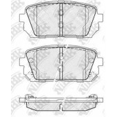 Колодки тормозные дисковые задний для KIA CARENS(FJ,UN) <b>NiBK PN0426</b>