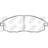 Колодки тормозные дисковые передний для HYUNDAI H-1, PORTER <b>NiBK PN0434</b>