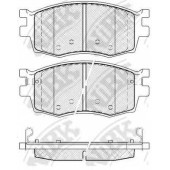 Колодки тормозные дисковые передний для HYUNDAI ACCENT(MC), i20(PB,PBT) / KIA RIO(JB) <b>NiBK PN0435</b>