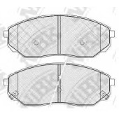 Колодки тормозные дисковые передний для KIA SORENTO(JC) <b>NiBK PN0441</b>